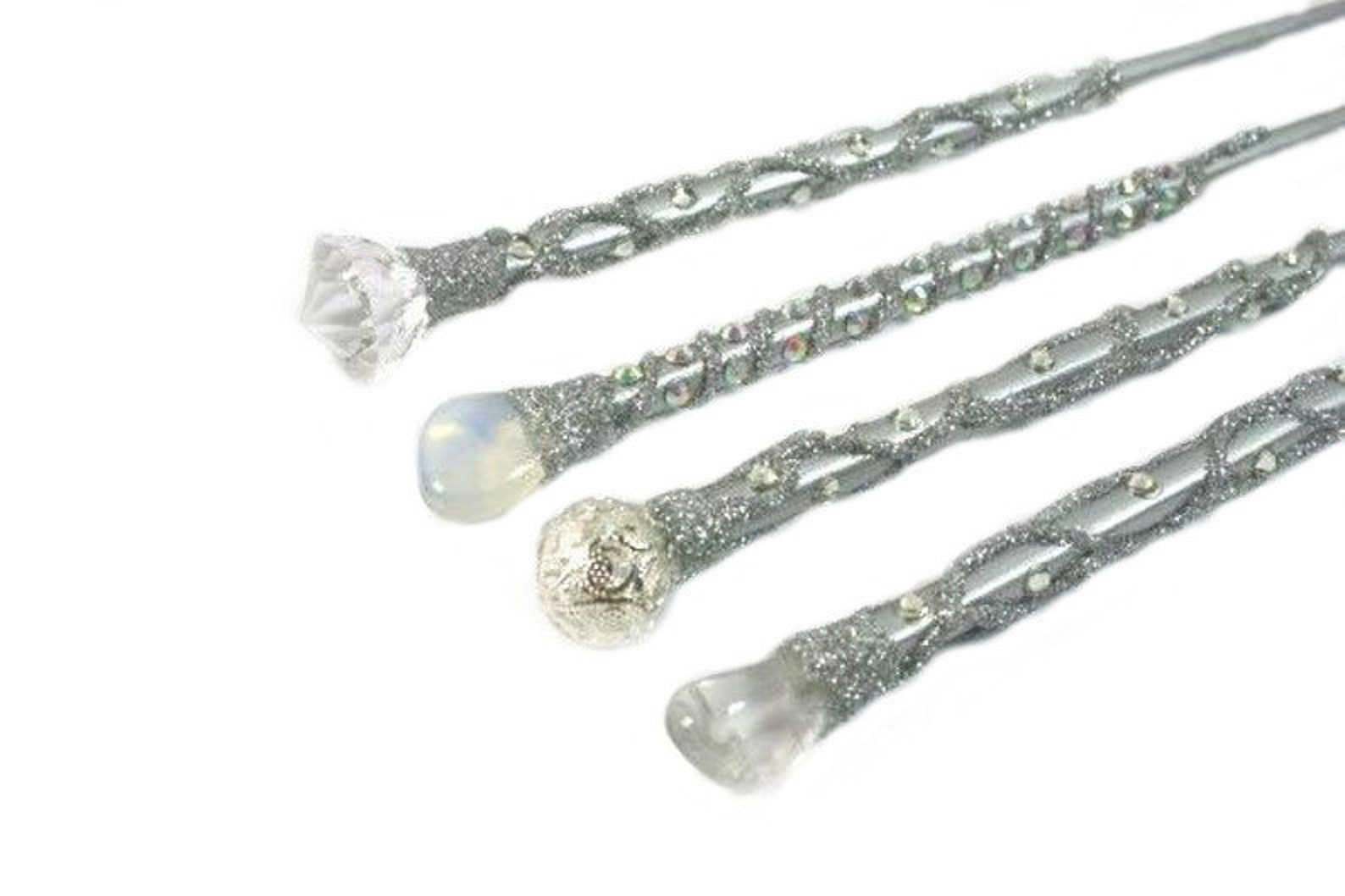 Silver Fairy Godmother Wand Magic Wand Wizard Wand Fairy Wand Etsy UK