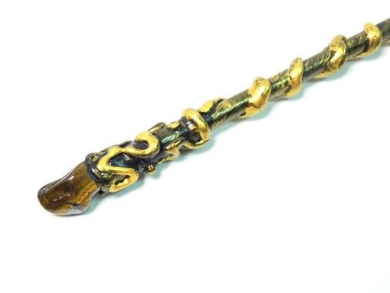 gold magic wand