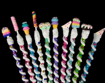 Trick Or Treat Halloween Wands Fairy Wand Wizard Wand Witch Wand Fairy Wand Wicca Wand Scepter Godmother Wand Gift Anime Wand