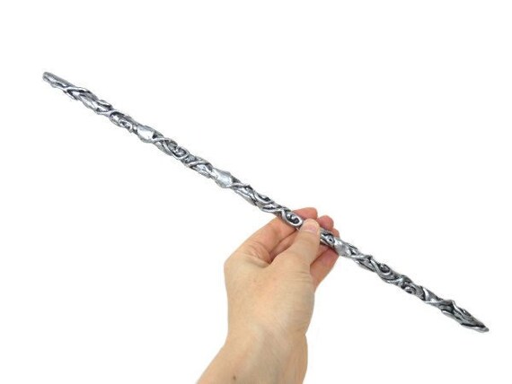 16.5 Inch Fairy Godmother Wand Silver Magic Wand Wizard Wand Witch