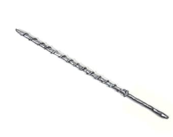 15.75 pulgadas Hada Madrina Varita Plata Varita Mágica Varita Mágica Varita Bruja Varita Varita De Hadas Varita Wicca Cetro Regalo De Madrina