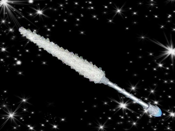 16 Inch Fairy Godmother Wand Silver White Magic Wand Wizard Wand Witch Wand Fairy Wand Wicca Wand Scepter Godmother Gift