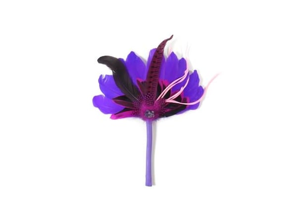 Purple Pink Amethyst Smudge Fan, Feather Wand Fan, Smudging Sage Kit Shaman, Smudge Stick, Pagan, Smudge Kit, Altar Tools Besom Wiccan Druid