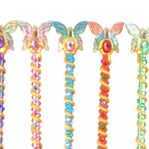 Butterfly Wands Elven Wands Magic Wands Wizard Wands Fairy Wands Witches Wand Cosplay Warlock Magic Wand Nr 2