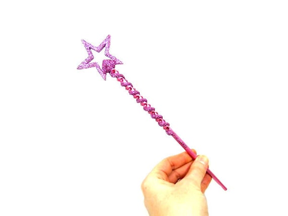 Baguette magique - Violet - Fille - 1pc - Cadeau anniversaire - Fête Baguette magique - Violet - Fille - 1pc - Cadeau anniversaire - Fête