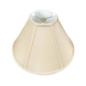 Royal Designs, Inc. Coolie Empire Lamp Shade, Beige, 5&quot; x 13&quot; x 8&quot;