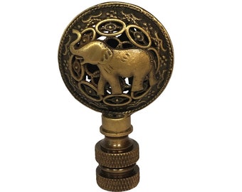 Royal Designs, Inc. Decorative Boho Elephant, Antique Brass