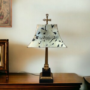 Vintage parchment lamp shade hot sale
