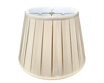 Royal Designs, Inc. Empire English Pleat Lamp Shade, Beige