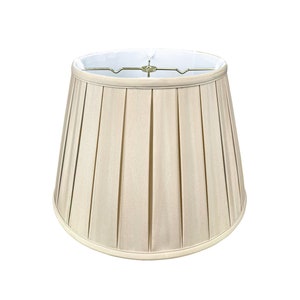 Royal Designs, Inc. Empire English Pleat Lamp Shade, Beige