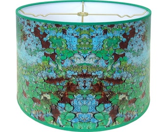 Royal Designs, Inc. Trendy Decorative Handmade Lamp Shade, Made in USA - Tropical Rust
