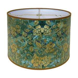 Royal Designs, Inc. Trendy Decorative Handmade Lamp Shade, Made in USA - Golden Poppy