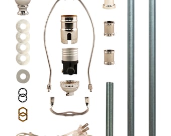 Royal Designs, Inc. DIY Lamp Making Kit - Polished Nickel