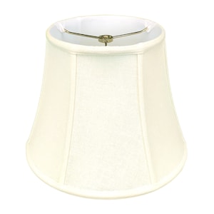 Royal Designs, Inc. Modified Bell Lamp Shade, Linen Eggshell