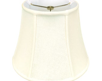 Royal Designs, Inc. Modified Bell Lamp Shade in Linen Eggshell