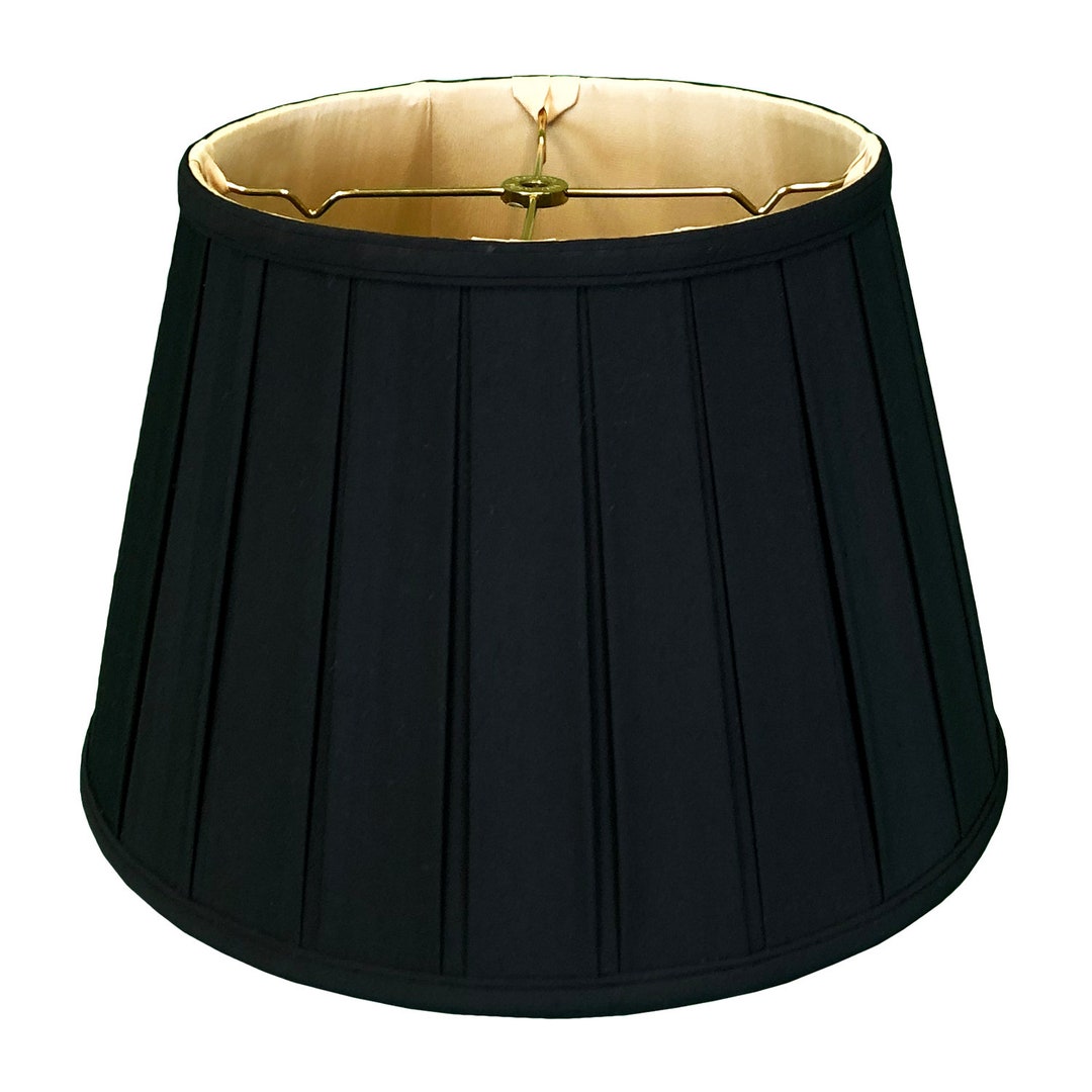Royal Designs, Inc. Empire English Pleat Lamp Shade, Black Etsy