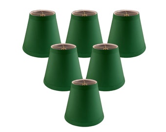 Royal Designs, Inc. Empire Chandelier Lamp Shade, 3" x 5" x 4.5" - Clip On - Multiple Color Options