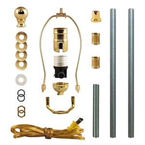 Royal Designs, Inc. DIY Lamp Making Kit - Polished Brass