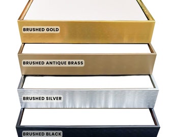 Premium Aluminum/Metal DIY Floating Canvas Frame, Sizes 8x8 to 8x50 - Over 1500 Sizes Available