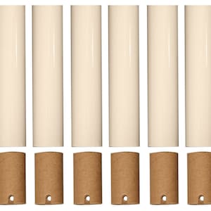 Royal Designs, Inc. Chandelier Socket Cover - Paper Insulation - Cream