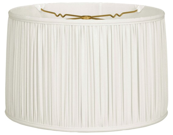 Shallow drum lamp shade deals