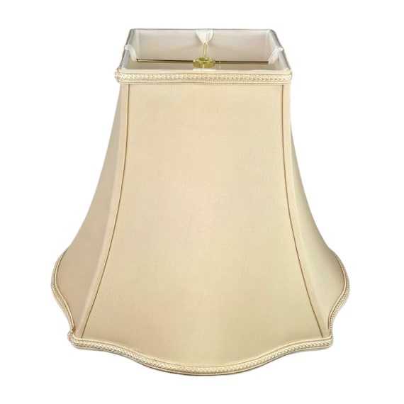 Royal Designs, Inc. Fancy Square Bell Designer Lamp Shade