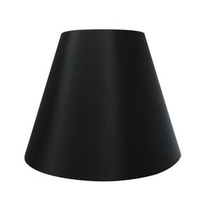 Royal Designs, Inc. Deep Empire Hardback Lamp Shade, Black