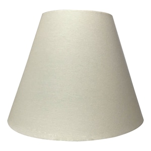 Royal Designs, Inc. Deep Empire Hardback Lamp Shade, Linen Eggshell