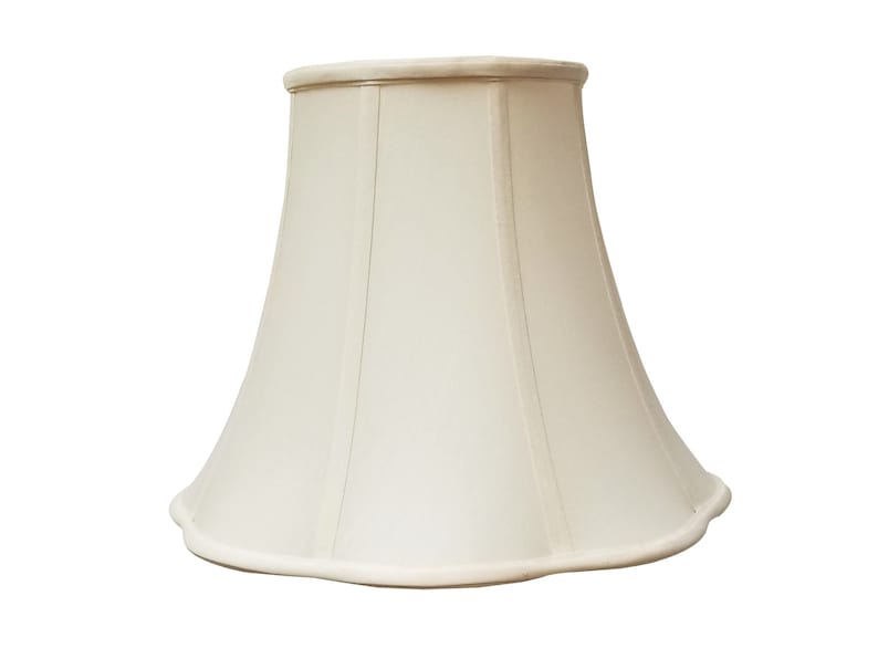 Royal Designs Inc. Bottom Scalloped Bell Lamp Shade in - Etsy