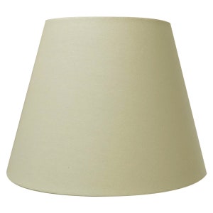 Royal Designs, Inc. Empire Hardback Lamp Shade, Linen Eggshell