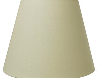 Royal Designs, Inc. Empire Hardback Lamp Shade, Linen Eggshell