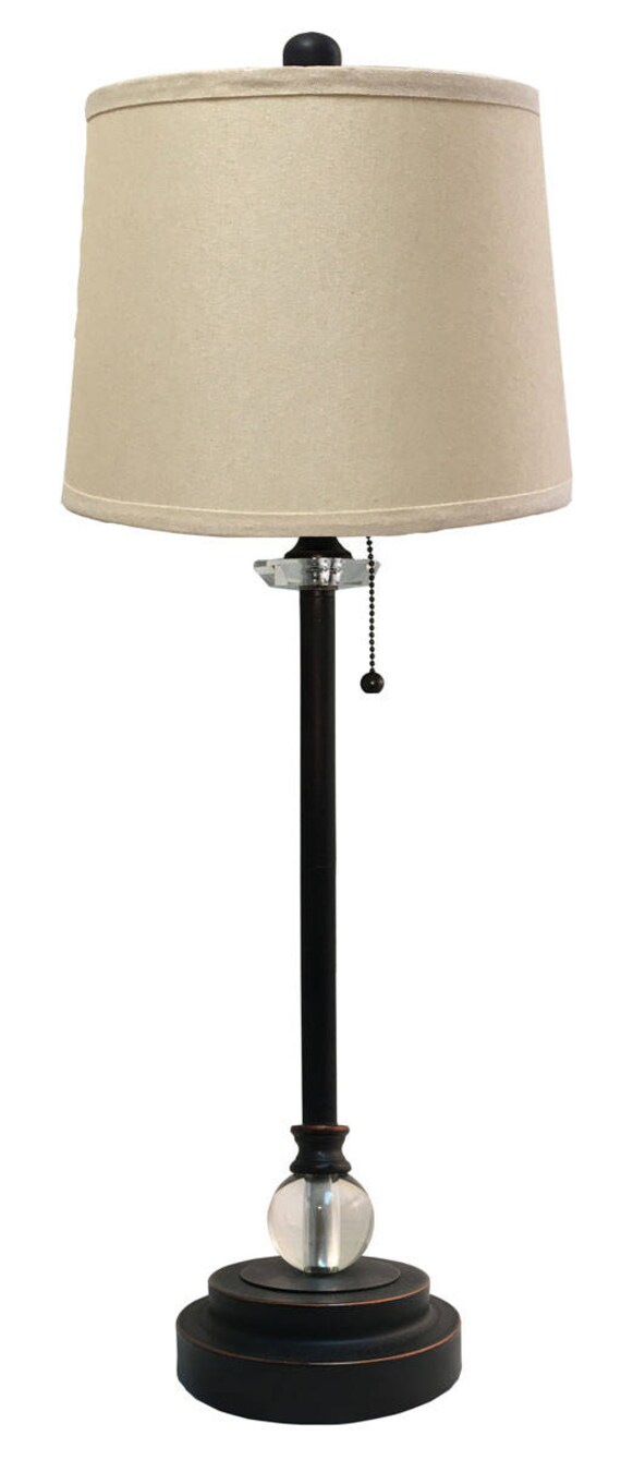 Royal Designs Inc. Set of 2 Buffet Lamps in Oil Rub Bronze With