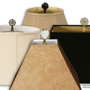 Royal Designs Deep Empire Hardback Lamp Shade, Linen Belgium image 3