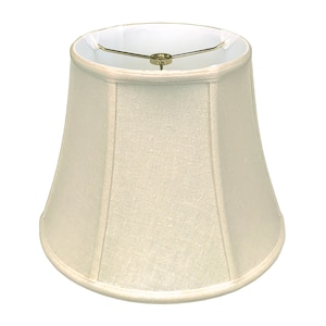 Royal Designs, Inc. Modified Bell Lamp Shade, Linen Beige