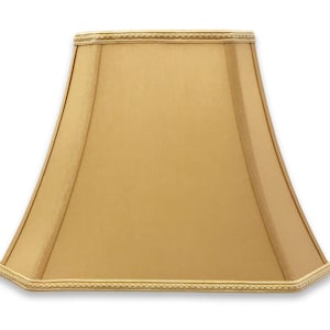 Royal Designs, Inc. Rectangle Bell Cut Corner Designer Lamp Shade