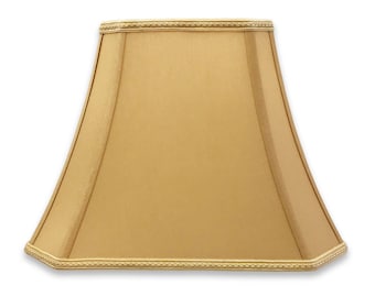 Royal Designs, Inc. Rectangle Bell Cut Corner Designer Lamp Shade
