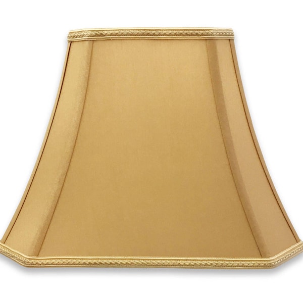 Royal Designs, Inc. Rectangle Bell Cut Corner Designer Lamp Shade