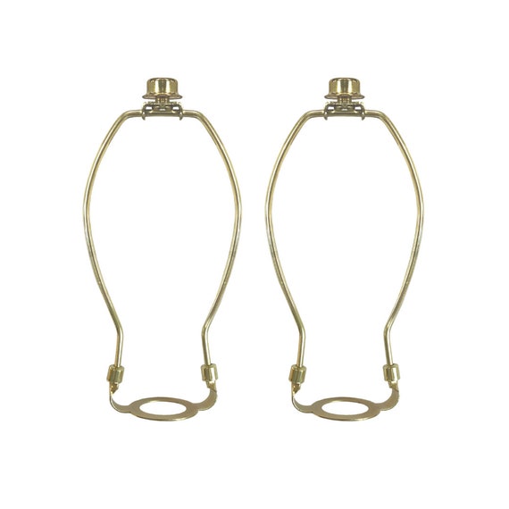 3 anciens montages en lyre laiton pour lampe à poser - Décoration