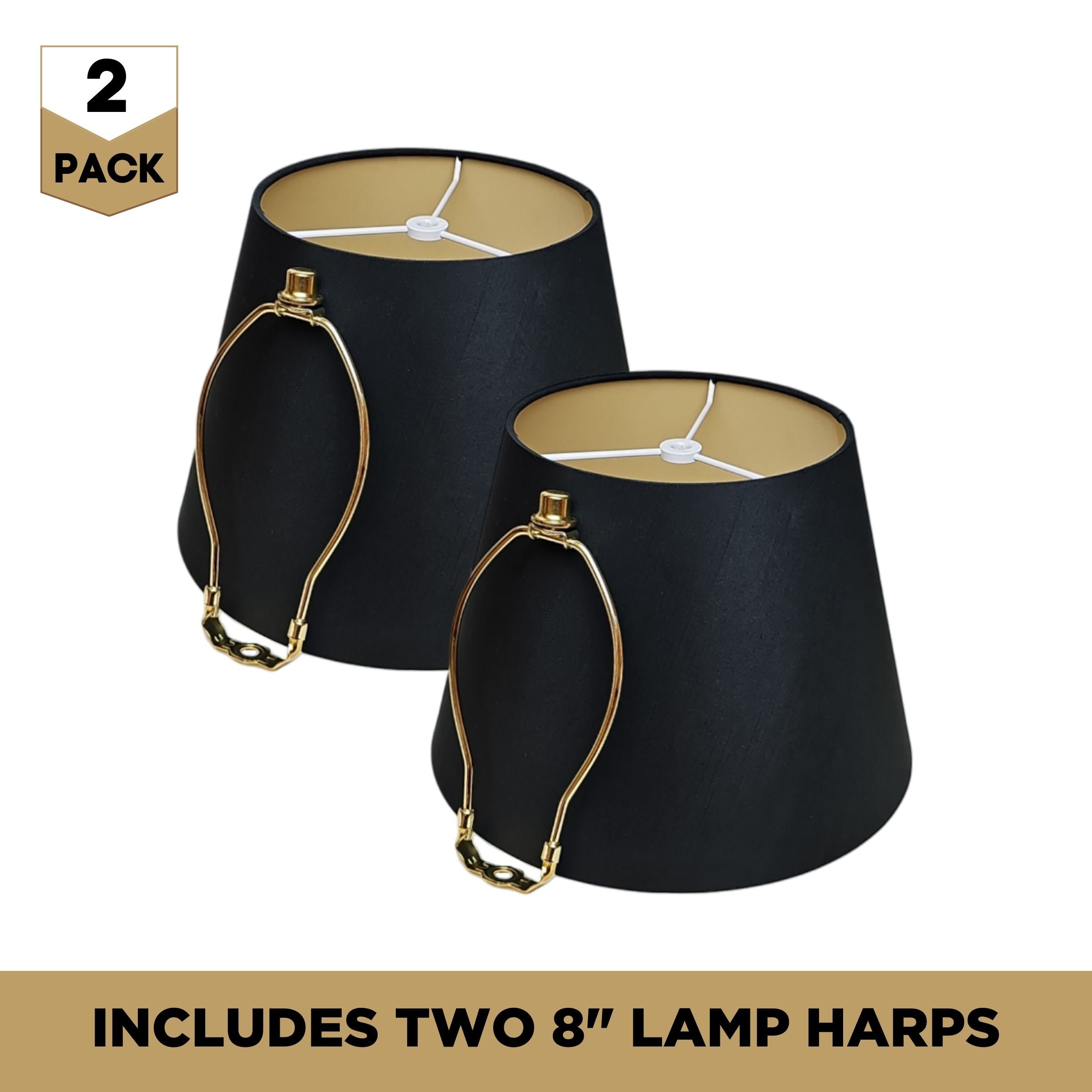 Royal Designs Deep Empire Abat-jour Pour Lampadaire Uno Doré Antique 5