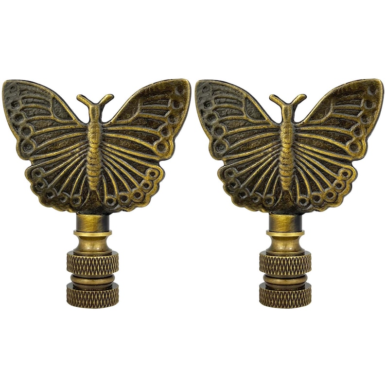 Royal Design Studio Monarch Butterfly Lamp Finial - Thumbnail 2