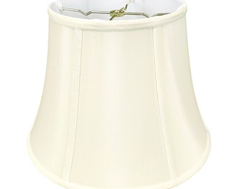 Royal Designs, Inc. Modified Bell Lamp Shade in Eggshell
