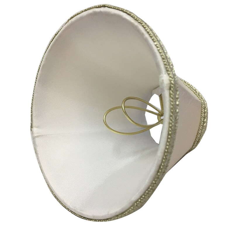 Royal Designs, Inc. Beige Empire Chandelier Lamp Shade, 2.5 x 5 x 4.5, Clip On image 3