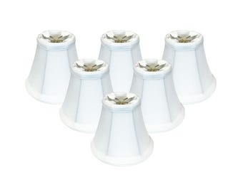Royal Designs, Inc. Deep Empire Chandelier Shade, White