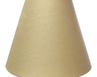 Royal Designs, Inc. Deep Empire Hardback Lamp Shade, Linen Beige