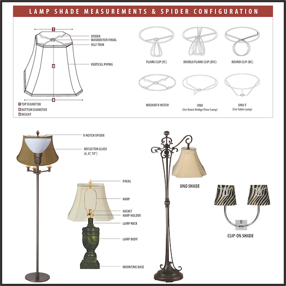 Royal Designs Modern Trendy Decorative Handmade Lamp Shade Etsy