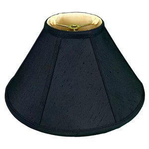 Royal Designs, Inc. Coolie Empire Lamp Shade in Black