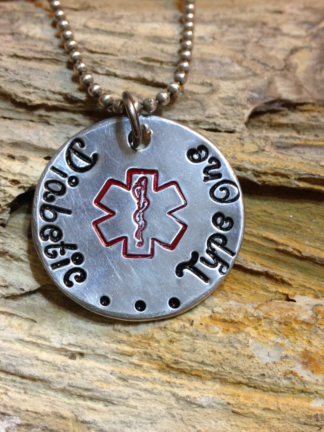 diabetes medical alert necklace