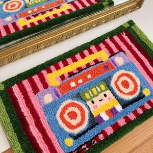 Mini Boombox Rug