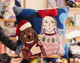 Xmas Sweaters Pillow