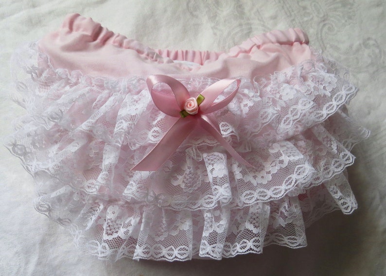 Ruffled Lace Diaper Cover Baby Bloomers Fancy Pants Frilly Etsy